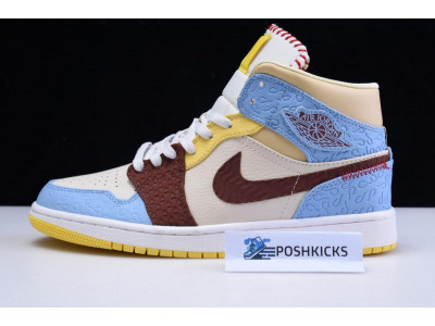 air jordan 1 mid se fearless Ma*s*n chateau rouge cu2803-200