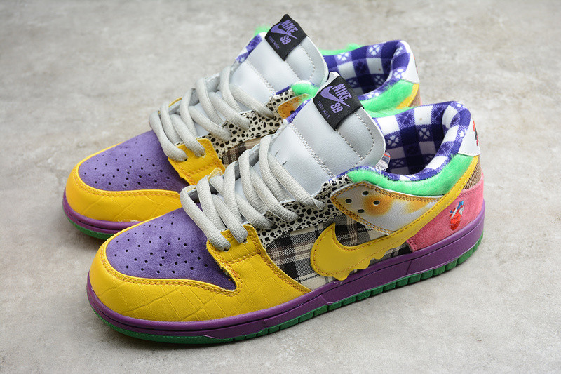NIKE DUNK LOW PRO IW PURPLE/ YELLOW 318403-137