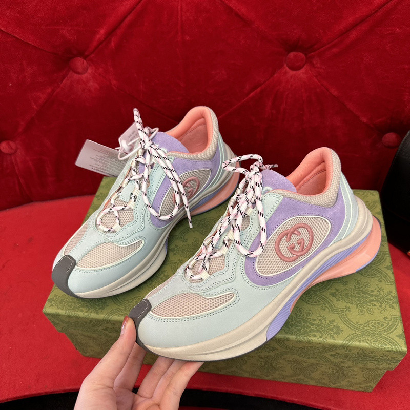 G*u*i run lace-up sneakers