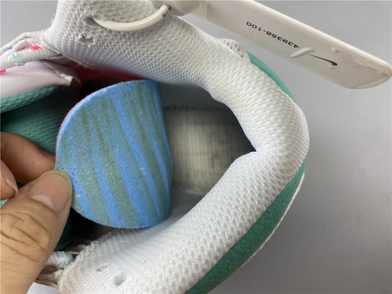 Jordan 13 Retro White Soar Green Pink (GS) 439358-100