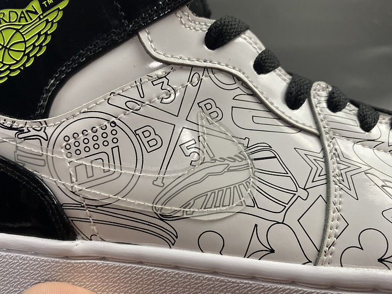 AIR JORDAN 1 MID GS “DIY” DC4099-100