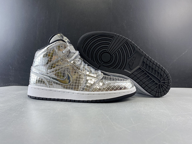 AIR JORDAN 1 MID “DISCO BALL" CU9304-001
