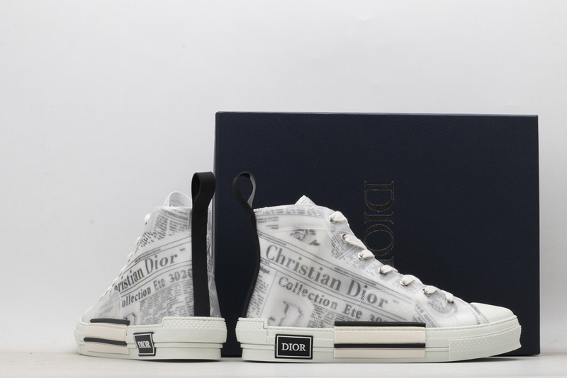 D B23 HIGH-TOP SNEAKERS