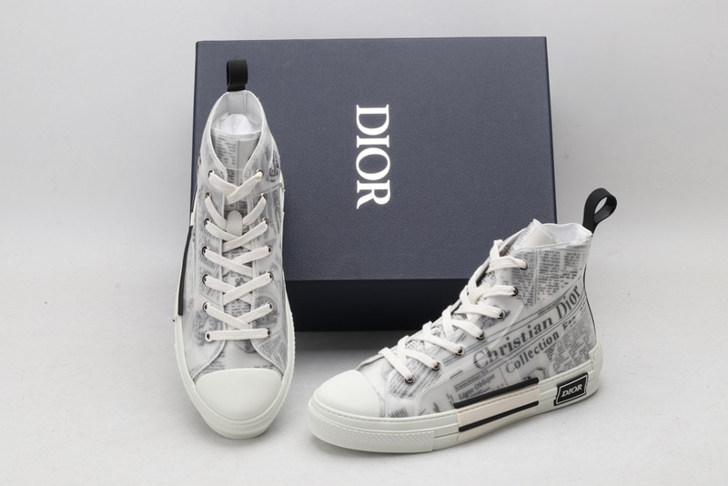 D B23 HIGH-TOP SNEAKERS