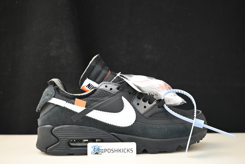 OW NIKE AIR MAX 90 BLACK AA7293-001