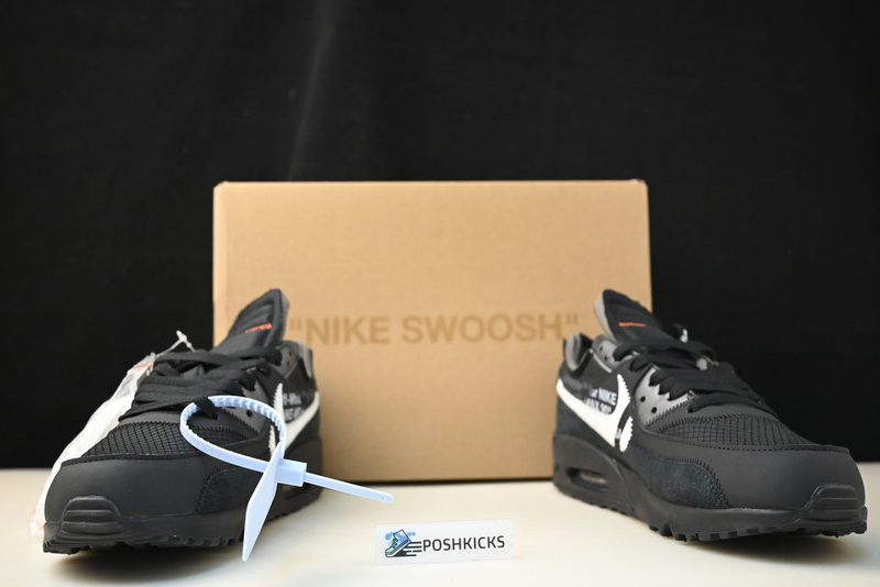 OW NIKE AIR MAX 90 BLACK AA7293-001