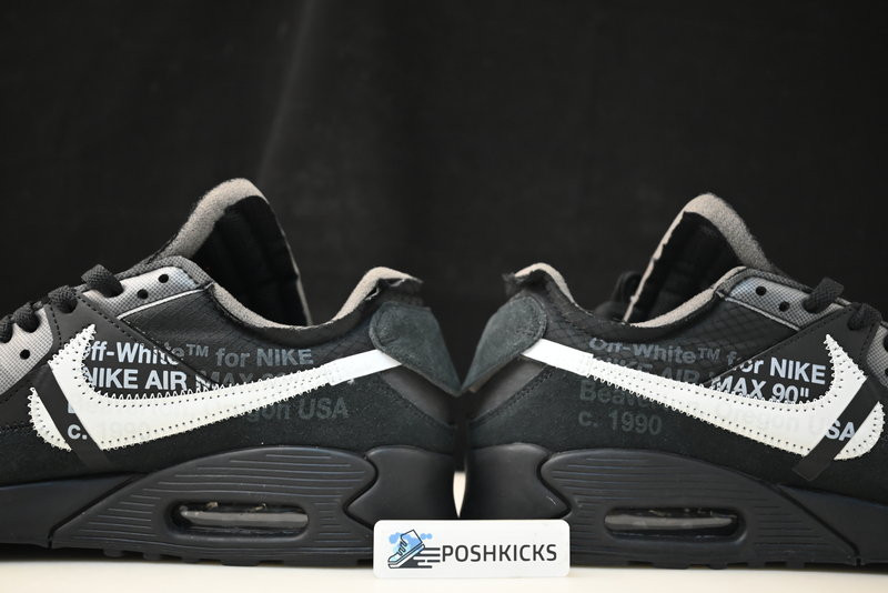 OW NIKE AIR MAX 90 BLACK AA7293-001