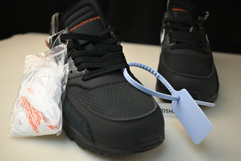 OW NIKE AIR MAX 90 BLACK AA7293-001