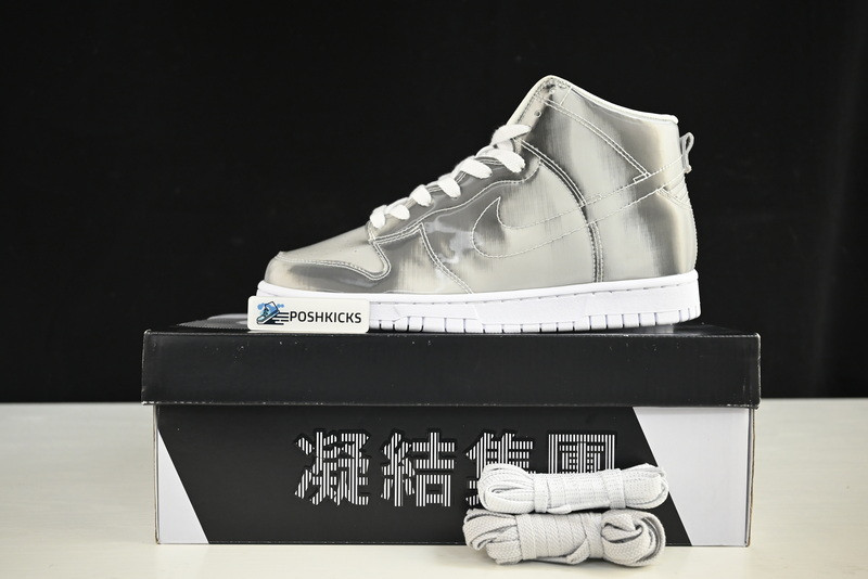 Nike Dunk High CLOT Metallic Silver DH4444-900