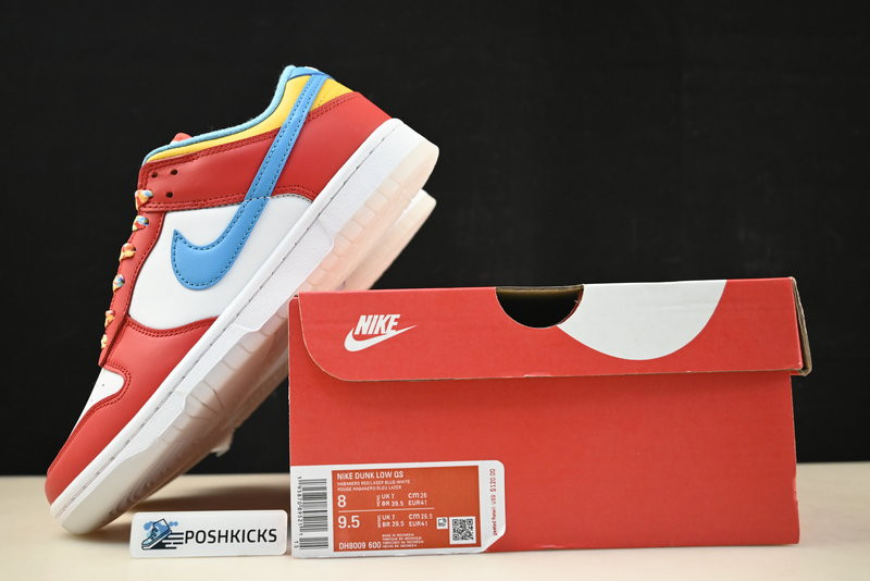 Nike Dunk Low QS LeBron James Fruity Pebbles DH8009-600