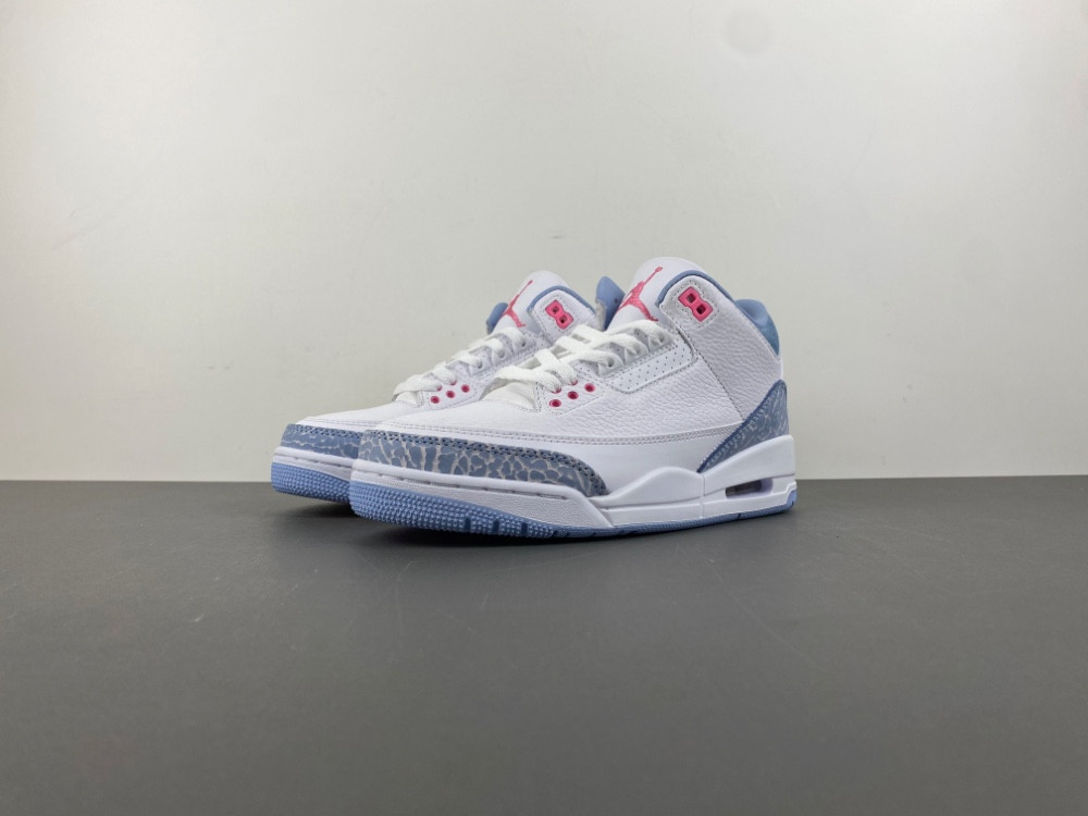Air Jordan 3 GS "White/Cobalt Bliss" HQ0784-101
