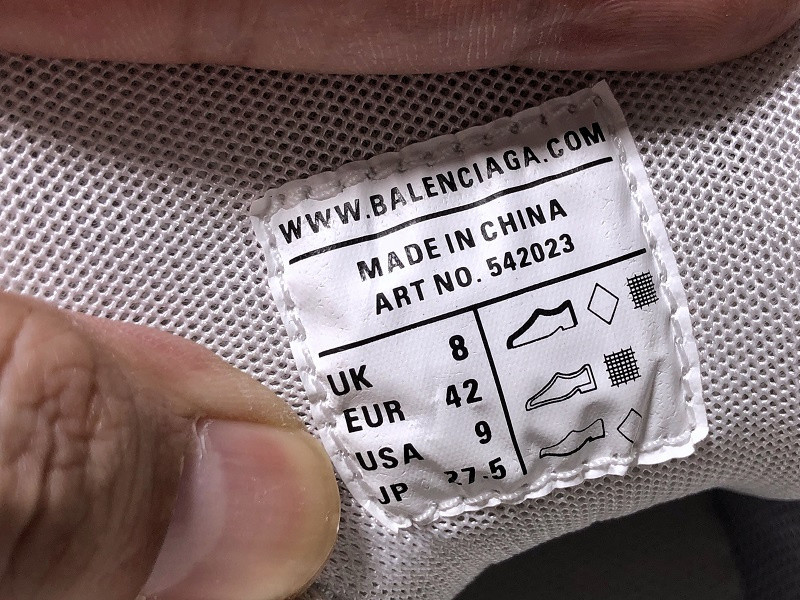 Ba*len*cia*ga track trainer (white) 542023 w1gb1 9000