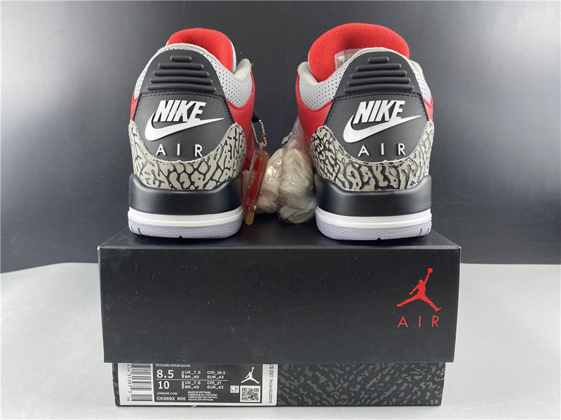 Air Jordan 3 Retro SE Unite Fire Red CK5692 -600