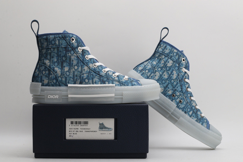 D B23 HIGH-TOP SNEAKERS