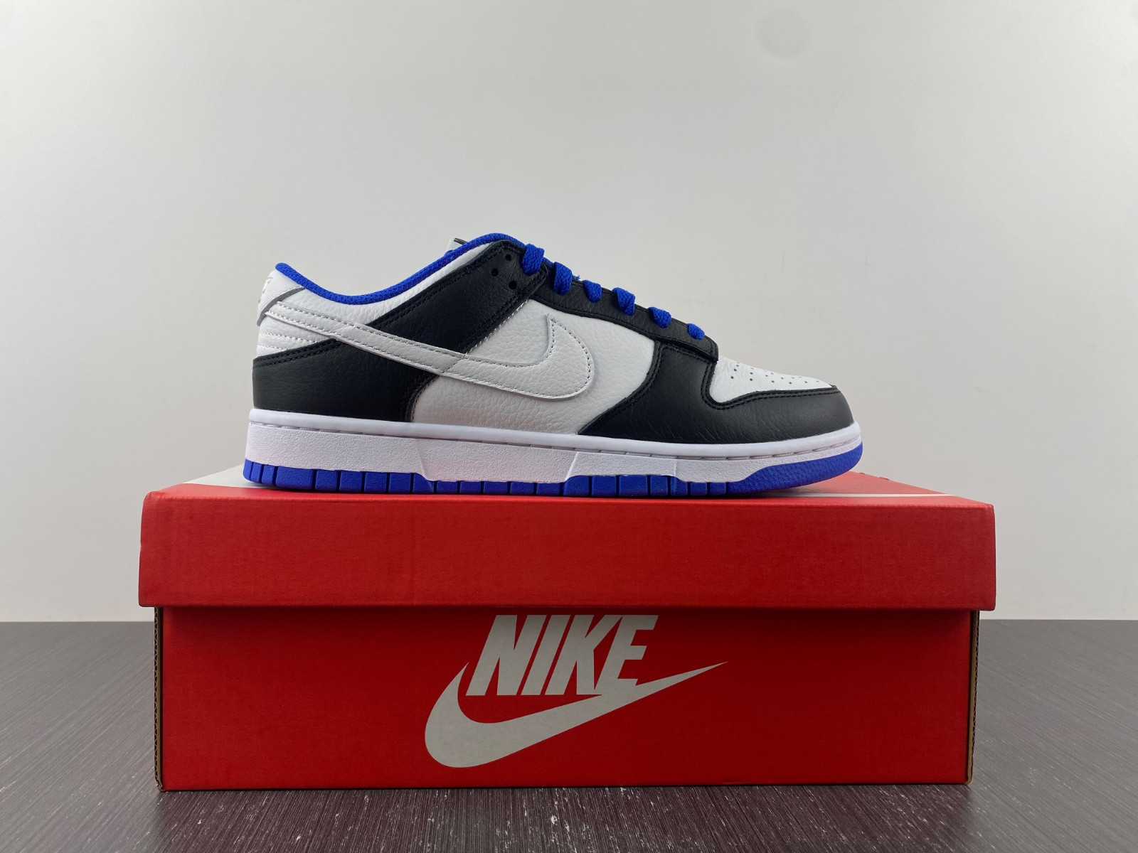 Nike Dunk Low White Black Blue FD9064-110