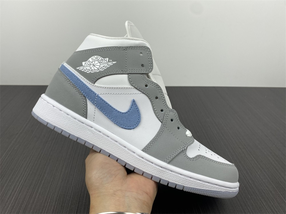 Jordan 1 Mid Wolf Grey Aluminum (W) BQ6472-105