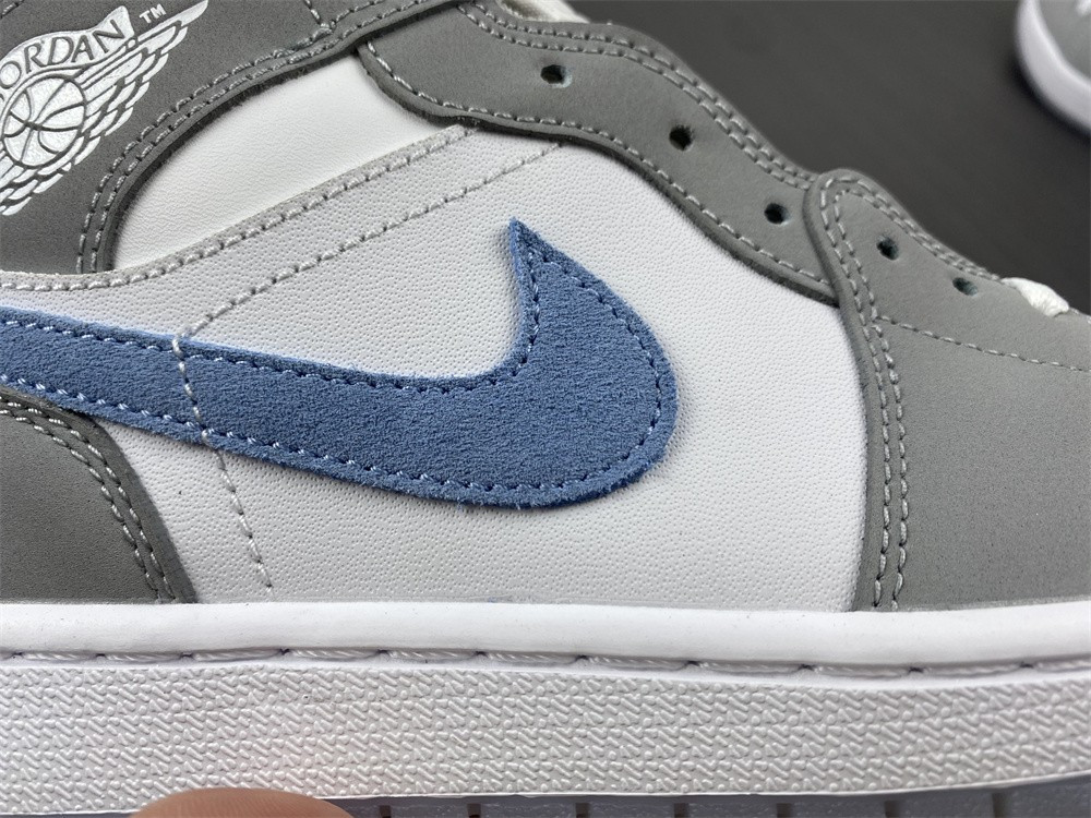 Jordan 1 Mid Wolf Grey Aluminum (W) BQ6472-105