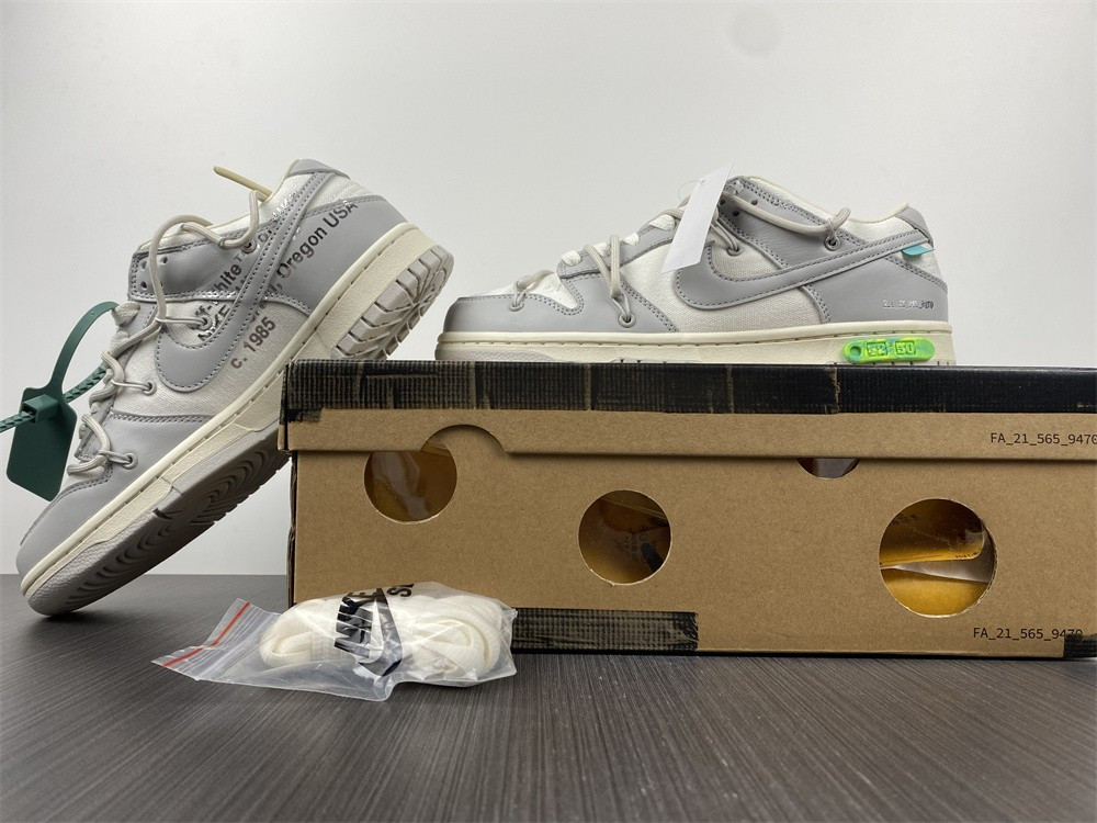 NIKE DUNK LOW OW LOT 42 OF 50 DM1602-117