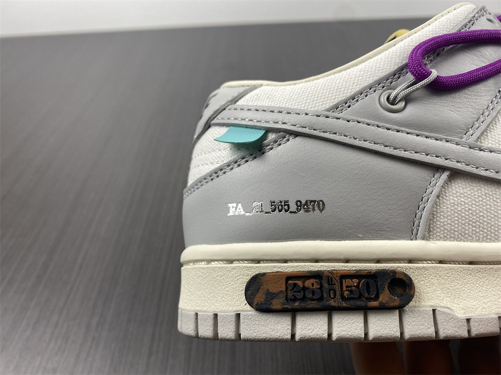 NIKE DUNK LOW OW LOT 28 OF 50 DM1602-111