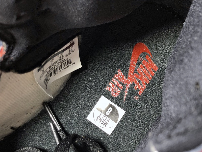 AIR JORDAN 1 BLACK WHITE GYM RED 555088-061