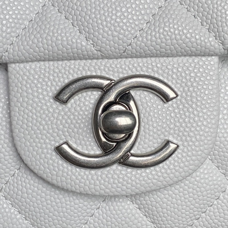 Ch**el - mini rectangular top handle classic flap bag