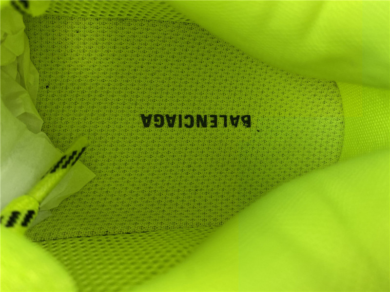 Ba*len*cia*ga triple s trainers clear sole flourescent green 541624 w2ff1 3720