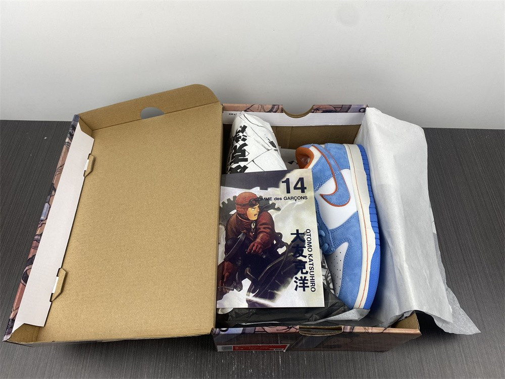 Otomo Katsuhiro x Nike SB Dunk Low Steamboy OST University Blue Orange LF0039-009