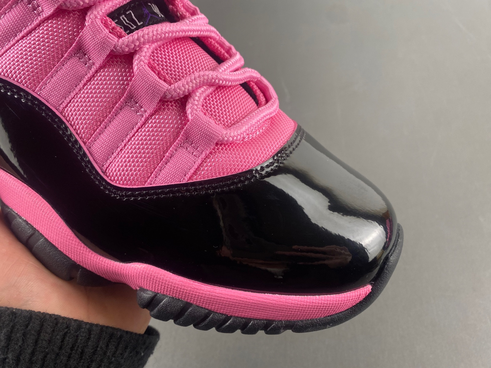 Air Jordan 11 Custom “Pink and Black” CT8012 500