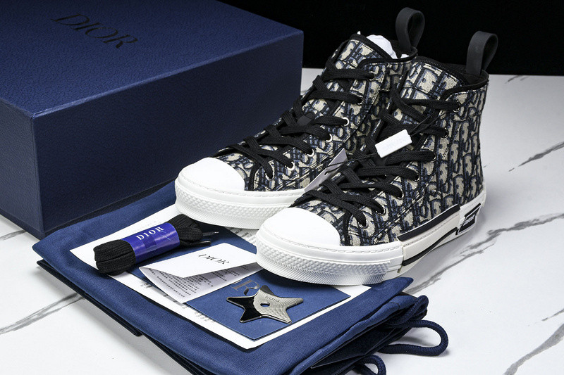 D B23 HIGH-TOP SNEAKERS