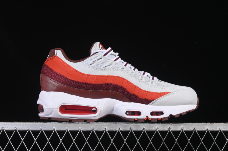 Nike Air Max 95 White Red Burgundy DM0011-005