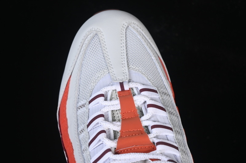 Nike Air Max 95 White Red Burgundy DM0011-005