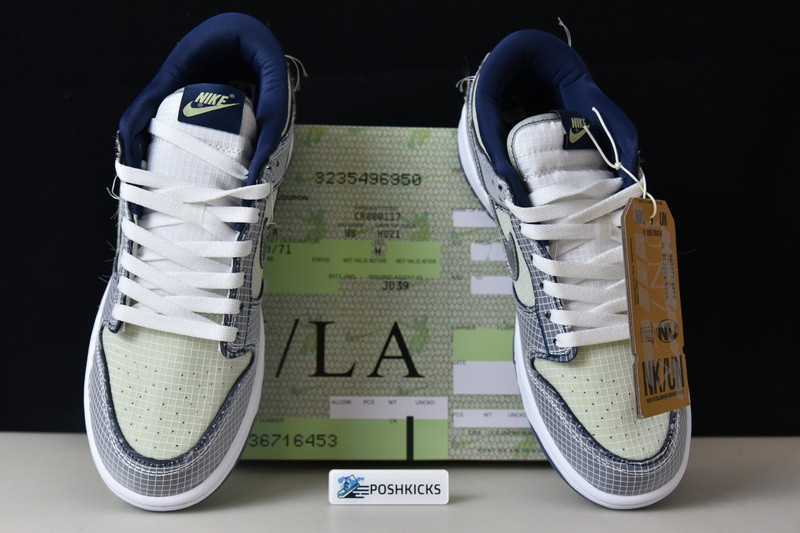 NIKE UNION LA X DUNK LOW MIDNIGHT NAVY DJ9649-401