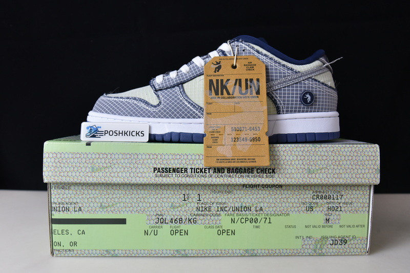 NIKE UNION LA X DUNK LOW MIDNIGHT NAVY DJ9649-401