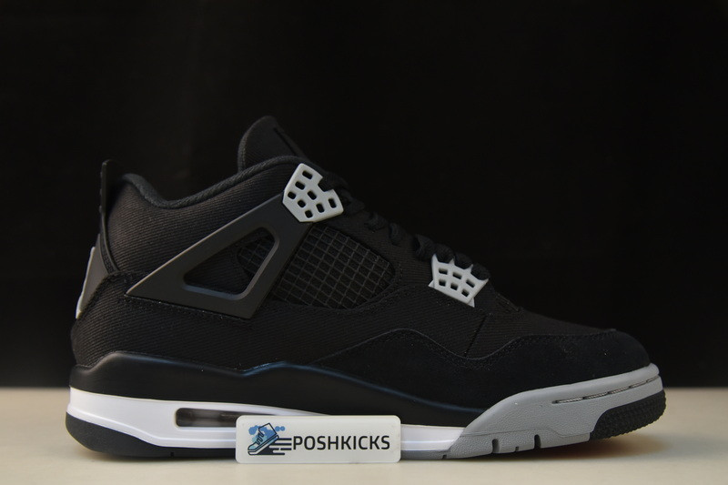 Air Jordan 4 “Black Canvas” DH7138-006