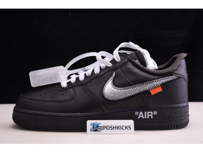 OW NIKE AIR FORCE 1 LOW BLACK AV5210-001