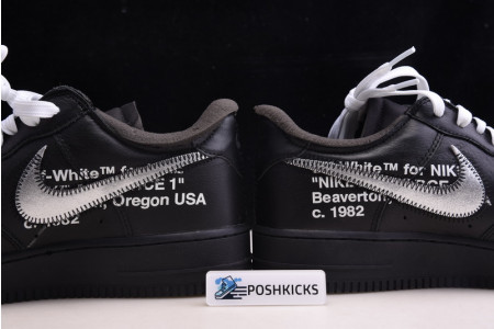 OW NIKE AIR FORCE 1 LOW BLACK AV5210-001