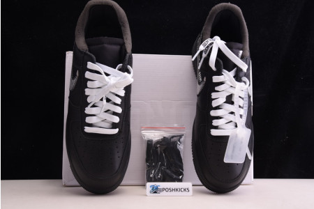 OW NIKE AIR FORCE 1 LOW BLACK AV5210-001