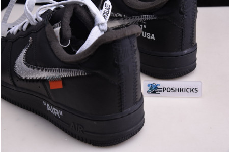 OW NIKE AIR FORCE 1 LOW BLACK AV5210-001