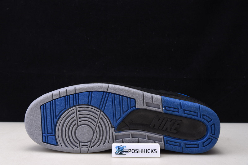 OW x Air Jordan 2 Low “Black Royal” DJ4375-004