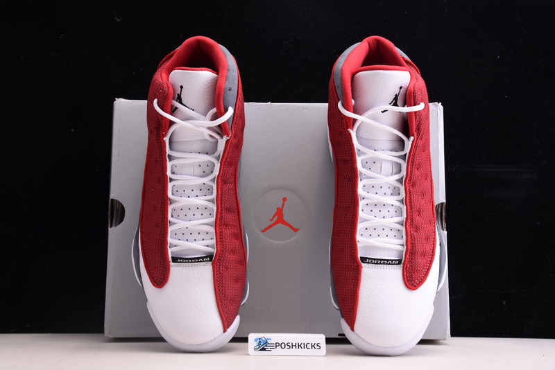 JORDAN 13 RETRO GYM RED FLINT GREY - 414571-600