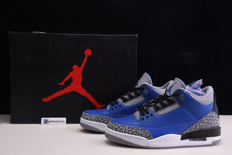 AIR JORDAN 3 RETRO "VARSITY ROYAL" CT8532-400