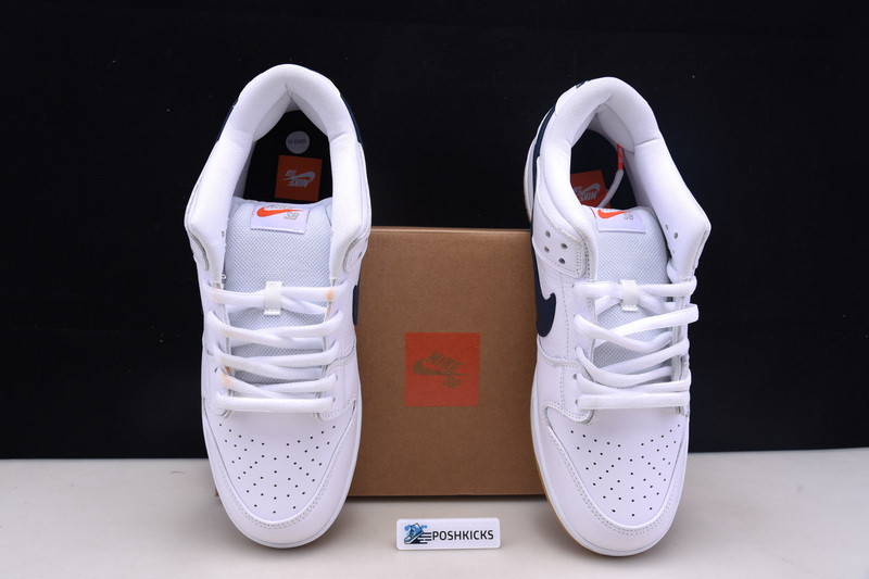 Nike SB Dunk Low Orange Label White Navy CZ2249-100