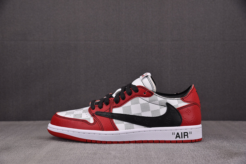 LV x Air Jordan 1 Low x Off-White x TS DZ2403-006