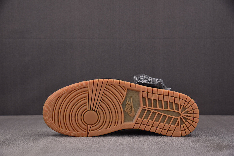 LV x Air Jordan 1 x TS Checked Black Trainers DZ2505-001