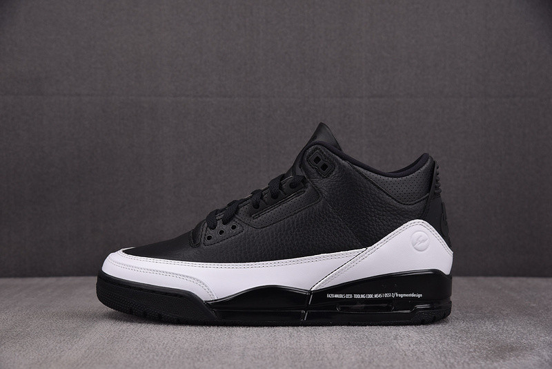 Fragment Design x Air Jordan 3 “Black/White”