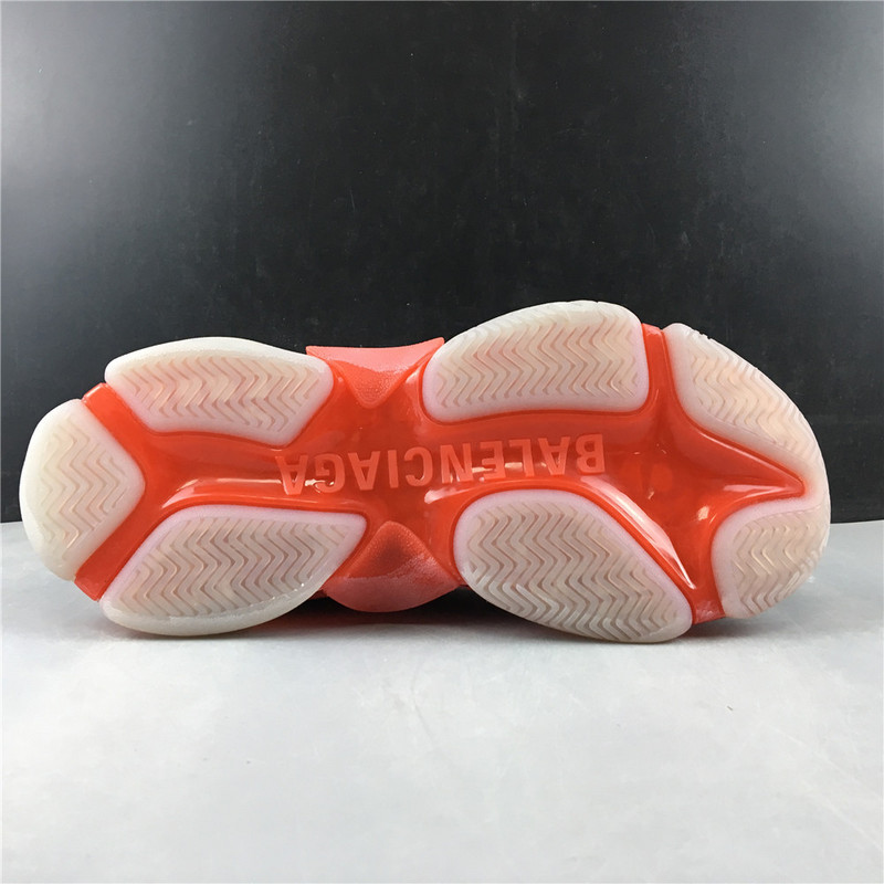 Ba*len*cia*ga triple s trainers clear sole grey red 541624 w0901 2262