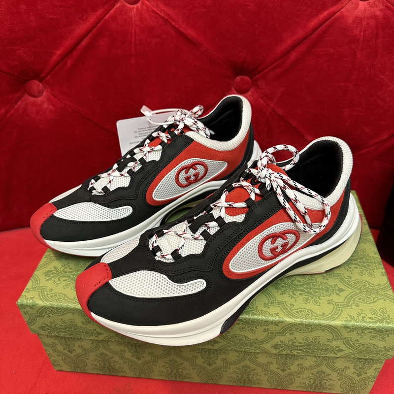 G*u*i run lace-up sneakers