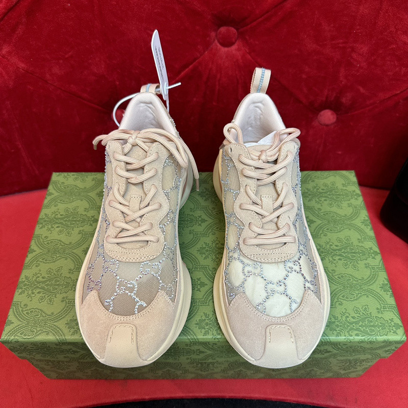 G*u*i run lace-up sneakers