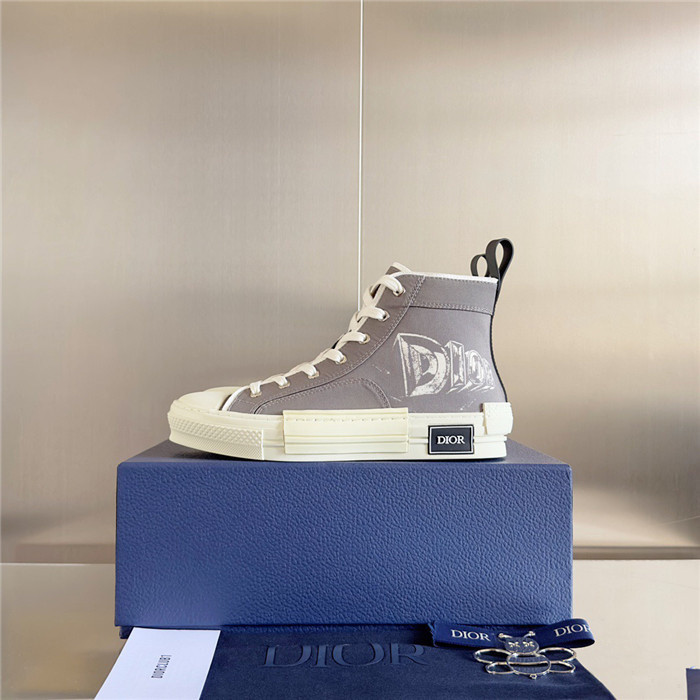D B23 HIGH-TOP SNEAKERS