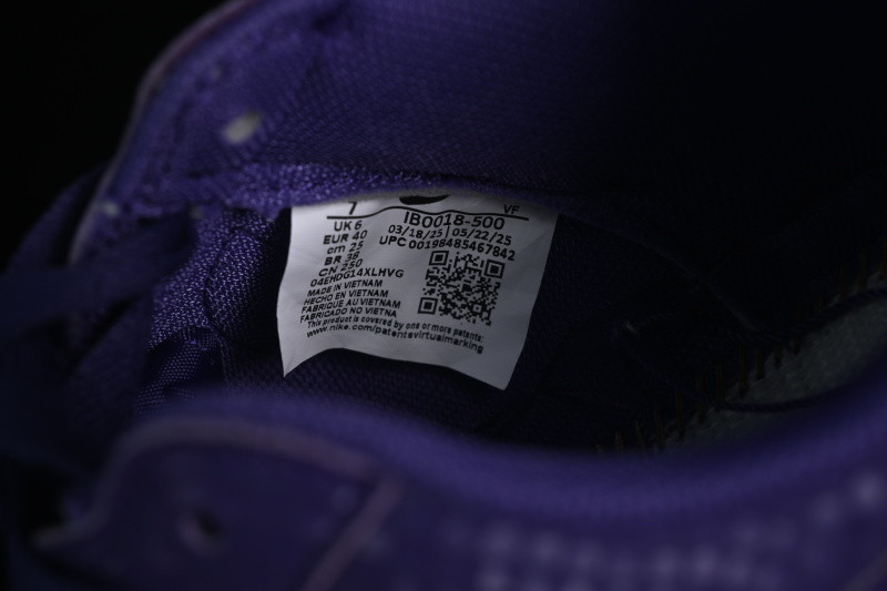 Kobe Bryant Nike Air Force 1 "Court Purple" IB0018-500